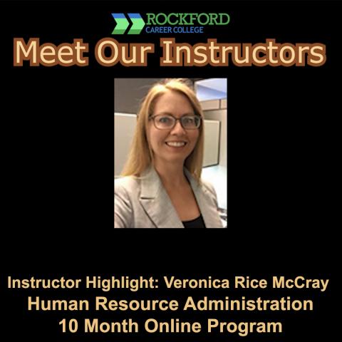 Meet Our Instructors:  Veronica Rice McCray 