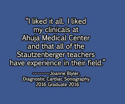 Graduate Testimonial - Diagnostic Medical Sonography Program